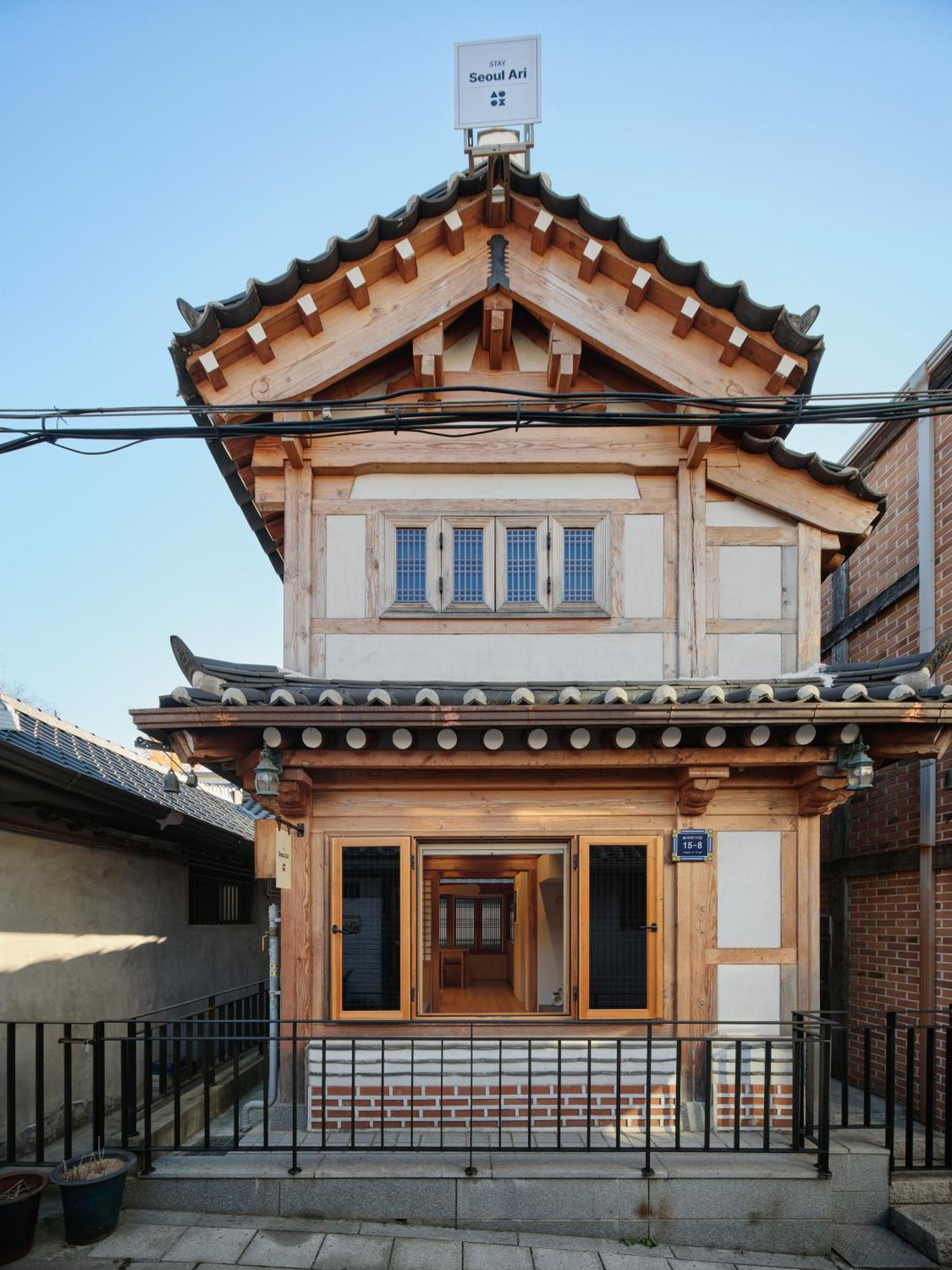 The Korean Traditional Hanok In Downtown Seoul For Convenient Public Transportation - Seoul Ari Seul Exterior foto